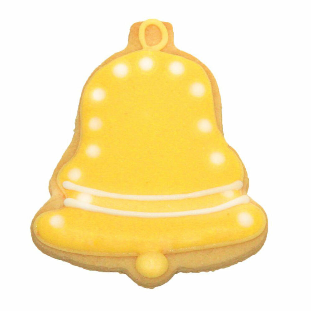 Birkmann cookie cutter bell, cookie cutter, cookie shape, biscuit, cookie, tinplate, 7 cm, 122611