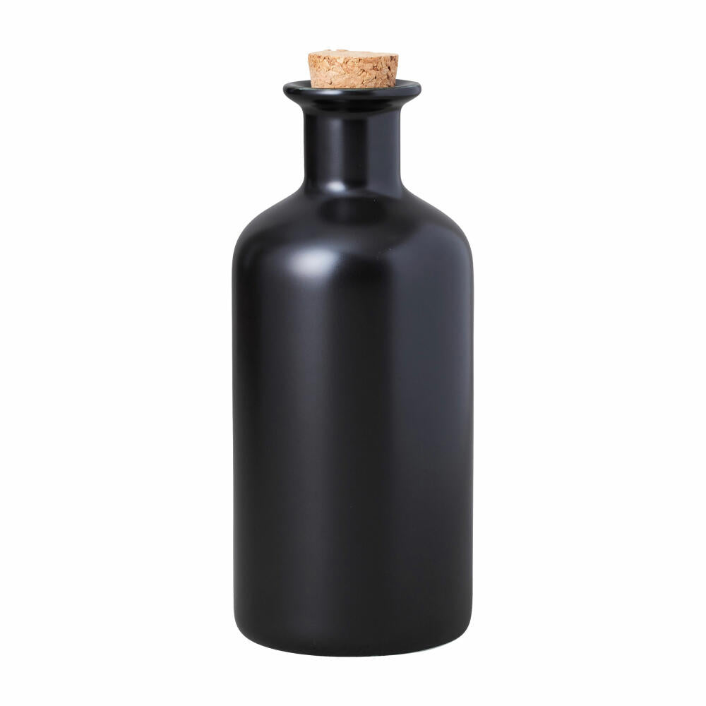 Maxwell &amp; Williams Epicurious Storage Bottle, Bottle, Storage, Porcelain, Black, 580 ml, IA0043