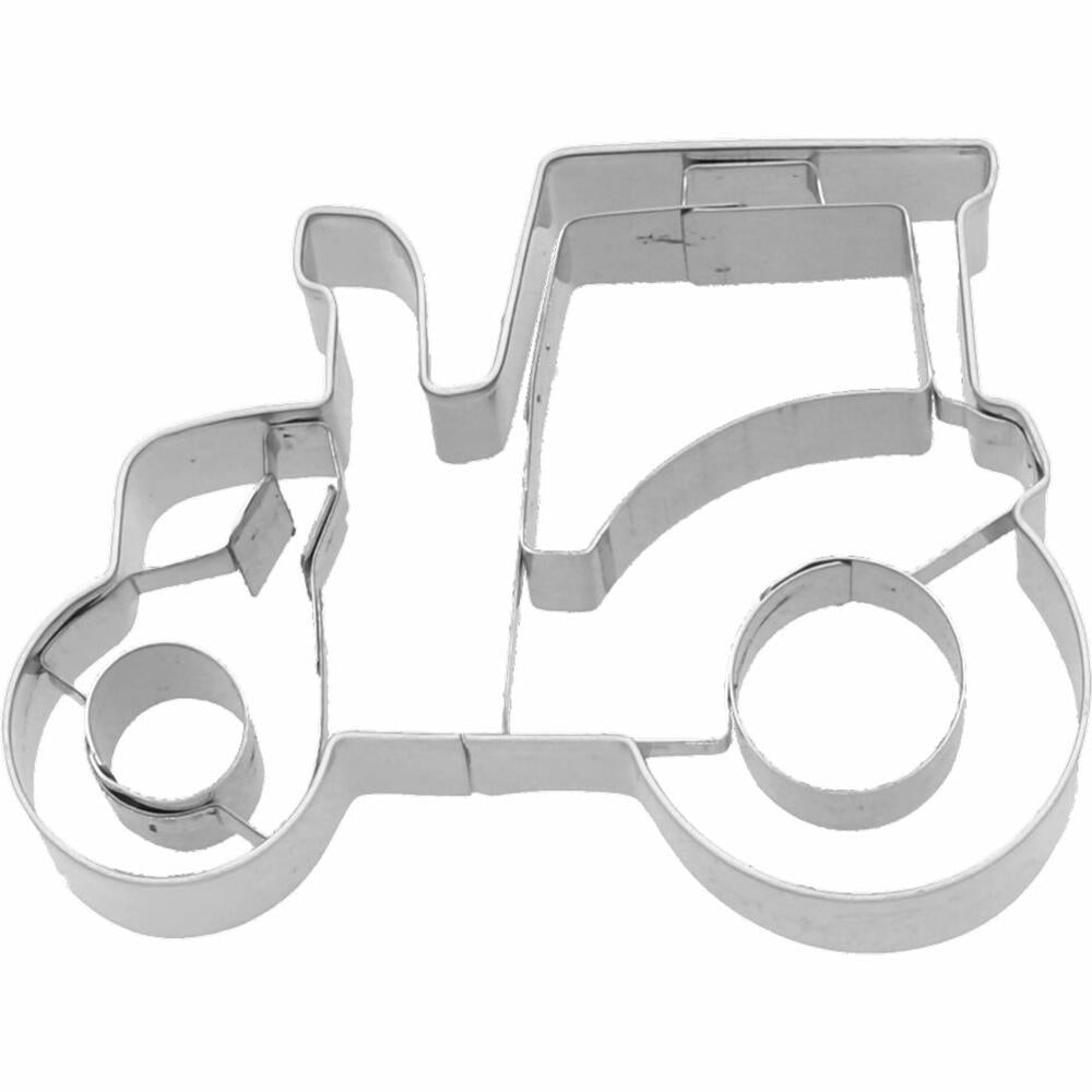 Birkmann tractor cookie cutter, cookie cutter, cookie mold, biscuit, cookies, stainless steel, 7..5 cm, 189843