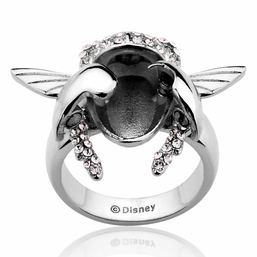 Goebel Aladdin Goldener Scarabäus Ring, Disney, Käfer Ring, Schmuck, Weißgold, 14 Karat, Größe 6, 12101621