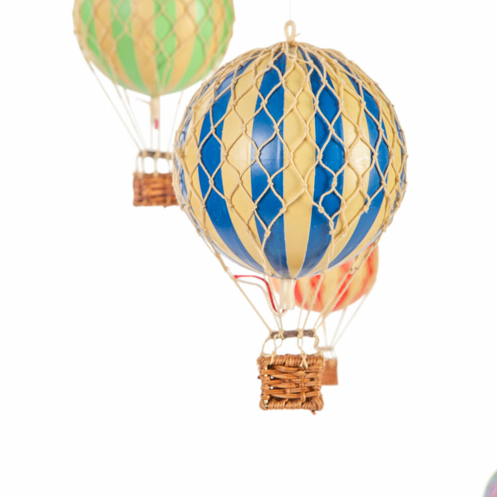 Authentic Models Mobile Flying in the Skies Primary, Hängedekoration, Ballons, Rattan, Papier, PP-Kunststoff, AP128