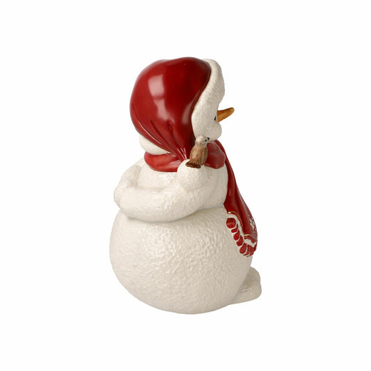 Goebel Figurine Snowman - Happy Winter Friend, Stoneware, Colorful, 22 cm, 66704381