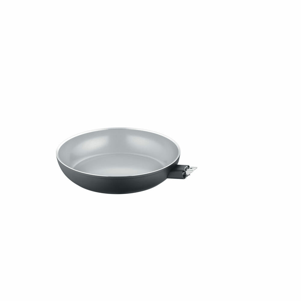 Berndes b.perfect universal pan, pan, frying pan, suitable for induction, forged aluminum, black, Ø 24 cm, 0002570124