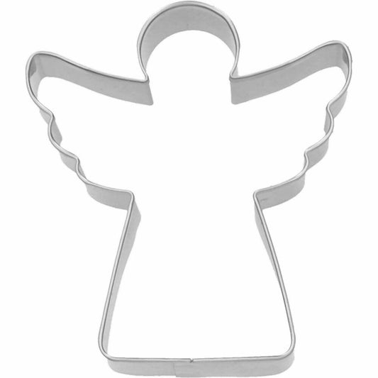 Birkmann cookie cutter angel, cookie cutter, cookie shape, biscuit, cookies, stainless steel, 7 cm, 189911