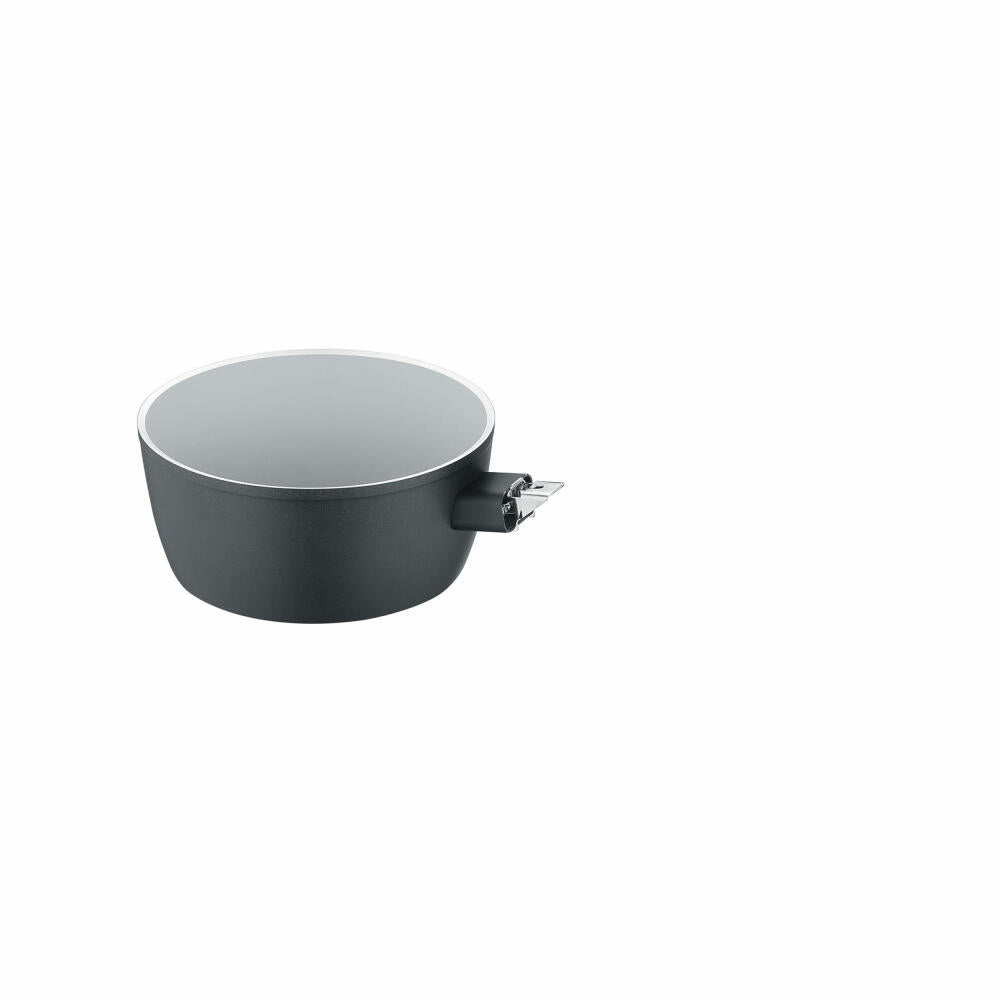 Berndes b.perfect saucepan, pot, cooking pot, suitable for induction, forged aluminum, black, Ø 16 cm, 0002570516