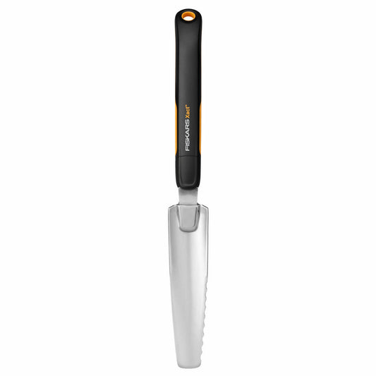 Fiskars Xact Hand Weeder, Weed Remover, Bed Weeder, Stainless Steel, Plastic, Black, Orange, 1027046