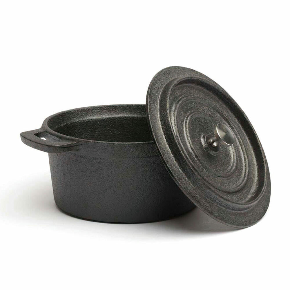 Comas Mini Casserole Tradicion, Mini Pot with Lid, Cookware, Cast Iron, 0.6 L, 7504