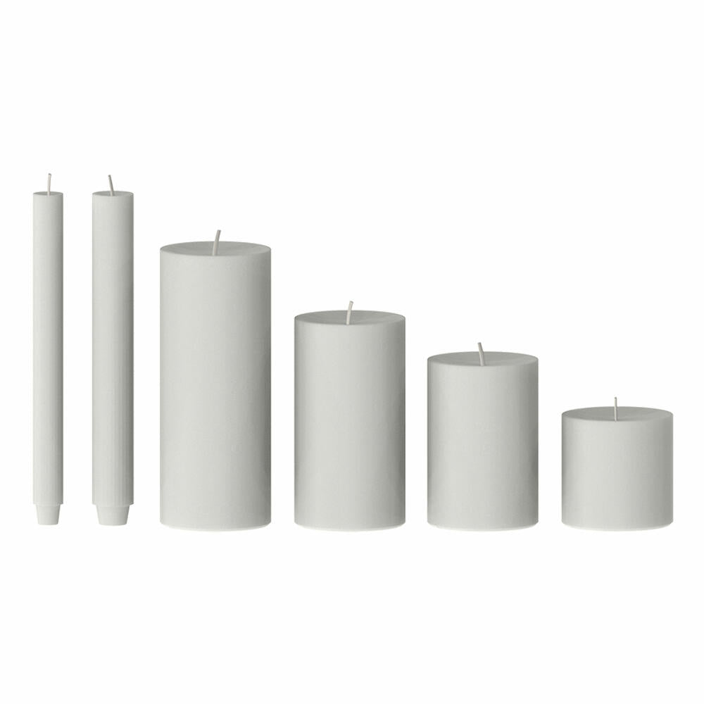 Engels Kerzen Original Stick Candle Cast, Stick Candle, Candlestick Candle, Table Candle, Paraffin, Ivory, Ø 2.2 cm, H 24 cm, 62002224009