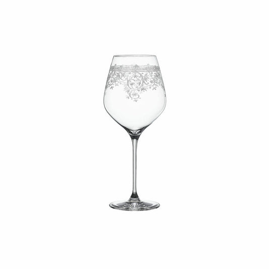 Spiegelau Burgundy Glass Set of 2 Arabesque, Crystal Glass, Clear, 840 ml, 4192260