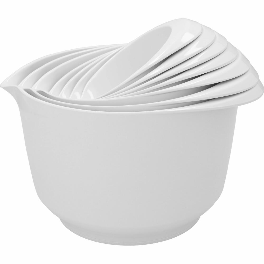 Birkmann Colour Bowl mixing and serving bowl, mixing bowl, bowl, melamine resin, white, 1 L, 708778