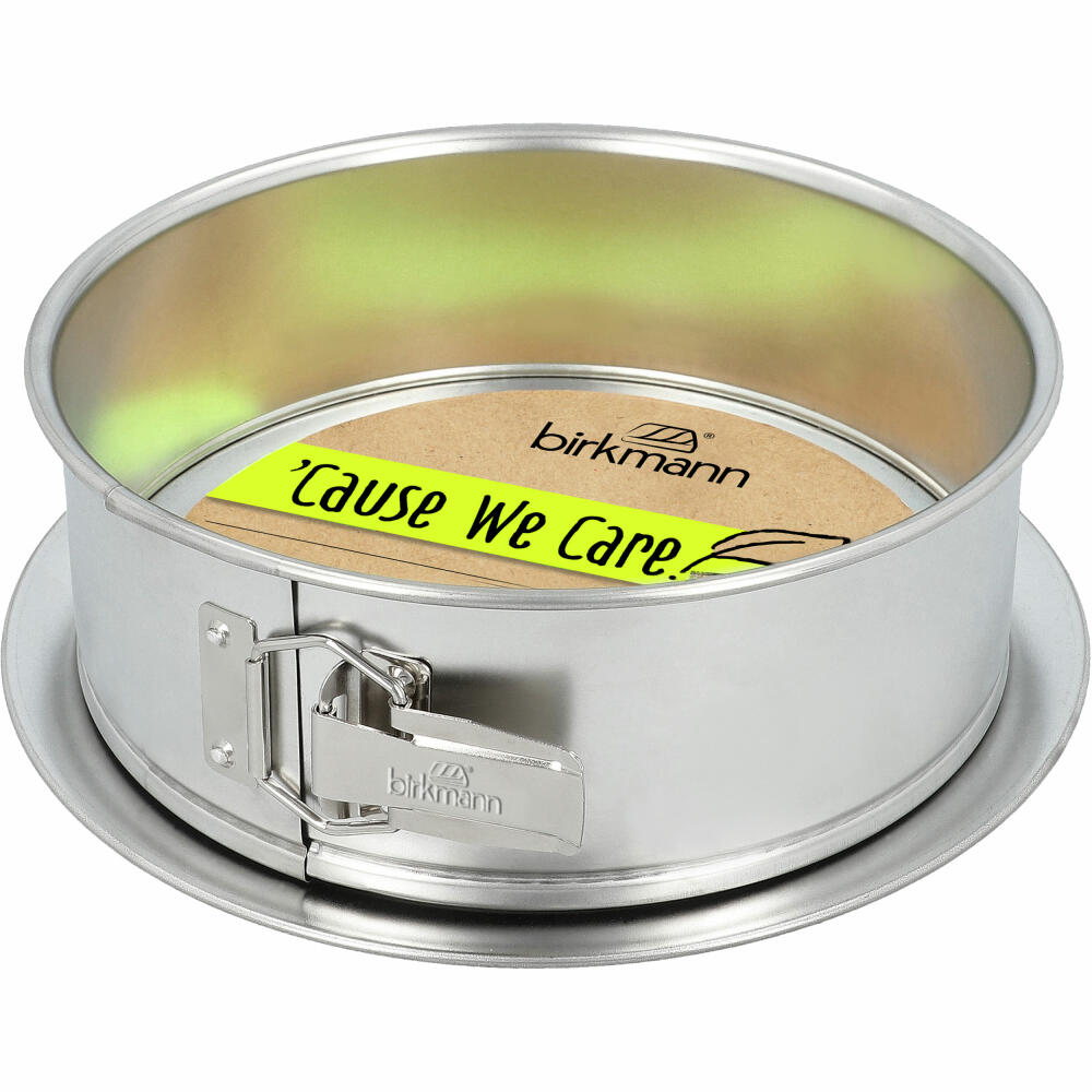 Birkmann Cause We Care springform pan, cake pan, baking pan, cake baking pan, tinplate, Ø 24 cm, 889019