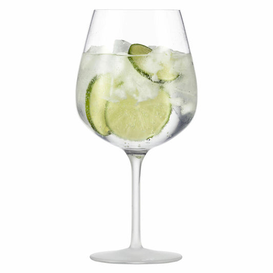 Eisch Gin Tonic Glas 2er Set Secco Flavoured, Ginglas, Kelchglas, Kristallglas, Satiniert, 735 ml, 15509010