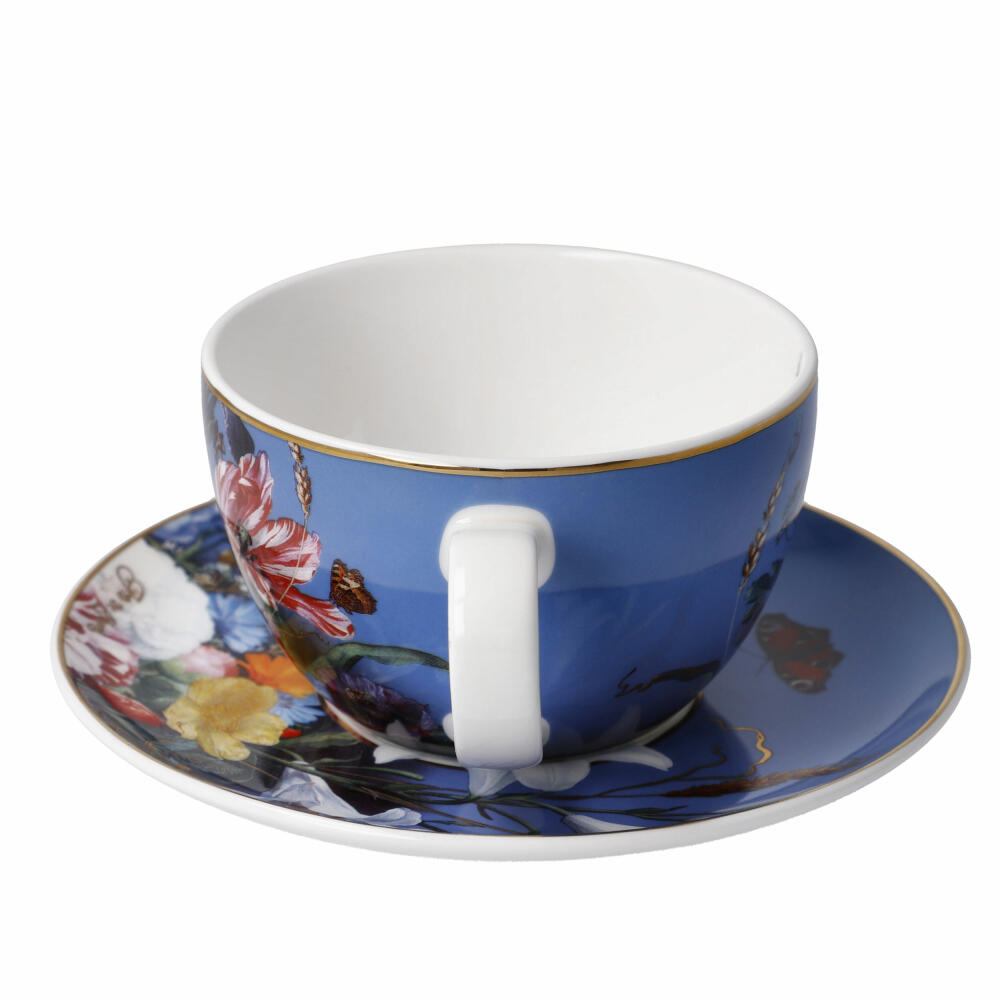 Goebel Tea/Cappuccino Cup De Heem - Summer Flowers, Artis Orbis, Fine Bone China, Colorful, 250 ml, 67061611