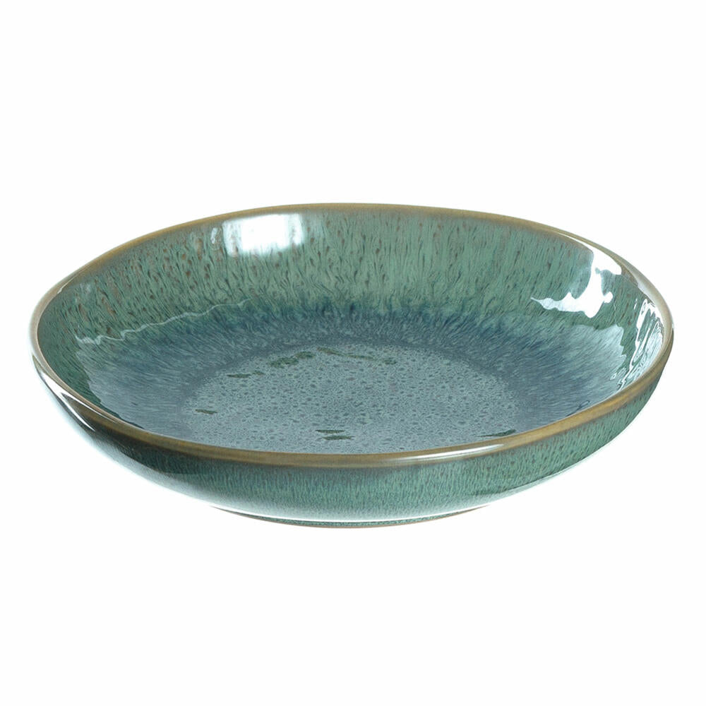 Leonardo ceramic plate MATERA, plate, dinner plate, ceramic, green, 20.7 cm, 018541