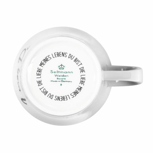 Seltmann Weiden Diva Becher I Mog Di, Kaffeebecher, Teetasse, Tasse, Porzellan, 400 ml, 001.771706