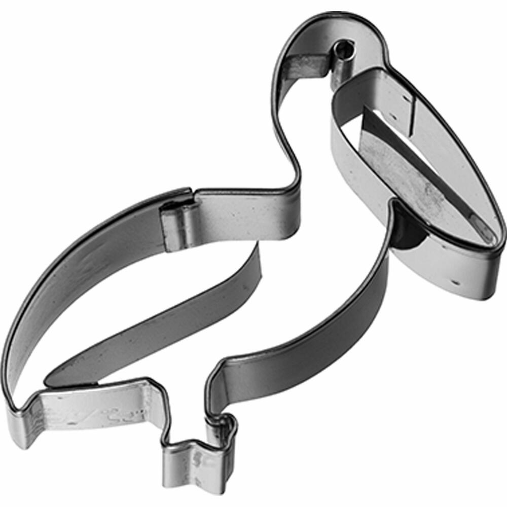 Birkmann cookie cutter pelican, cookie cutter, cookie shape, biscuit, cookies, stainless steel, 6.5 cm, 198074