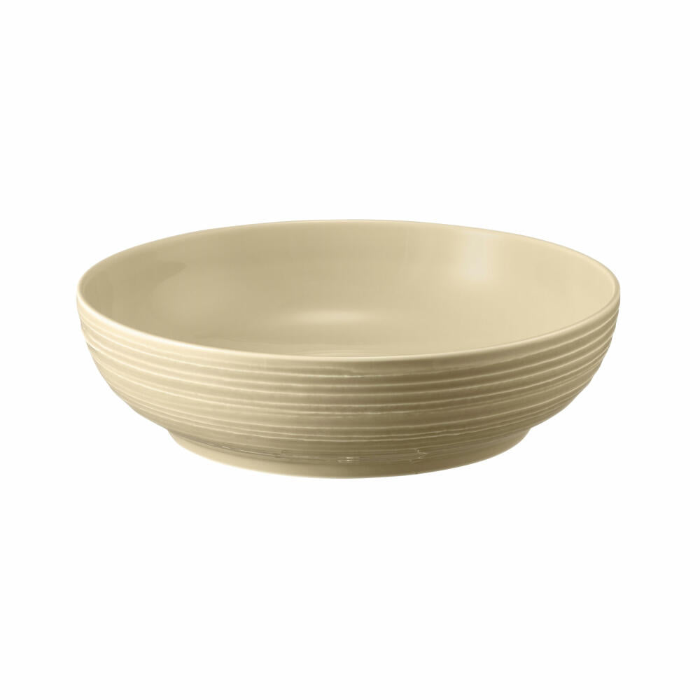 Seltmann Weiden Terra Foodbowl, bowl, dish, porcelain, sand beige, Ø 25.5 cm, 001.764972