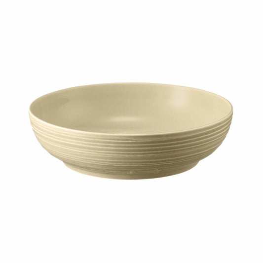 Seltmann Weiden Terra Foodbowl, Schüssel, Schale, Porzellan, Sandbeige, Ø 25.5 cm, 001.764972