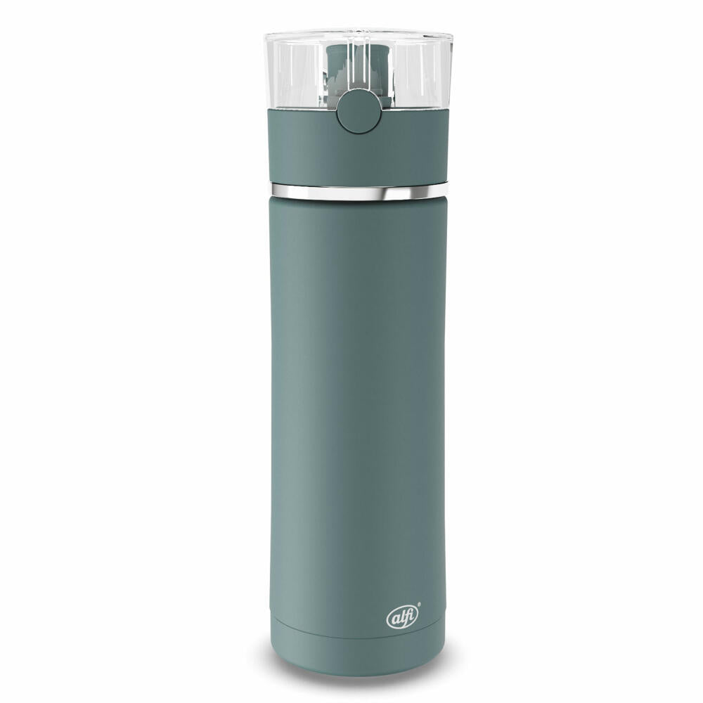 alfi insulated drinking bottle BALANCE BOTTLE, insulated bottle, thermos flask, insulated bottle, stainless steel, Sea Pine Mat, 500 ml, 5512293050