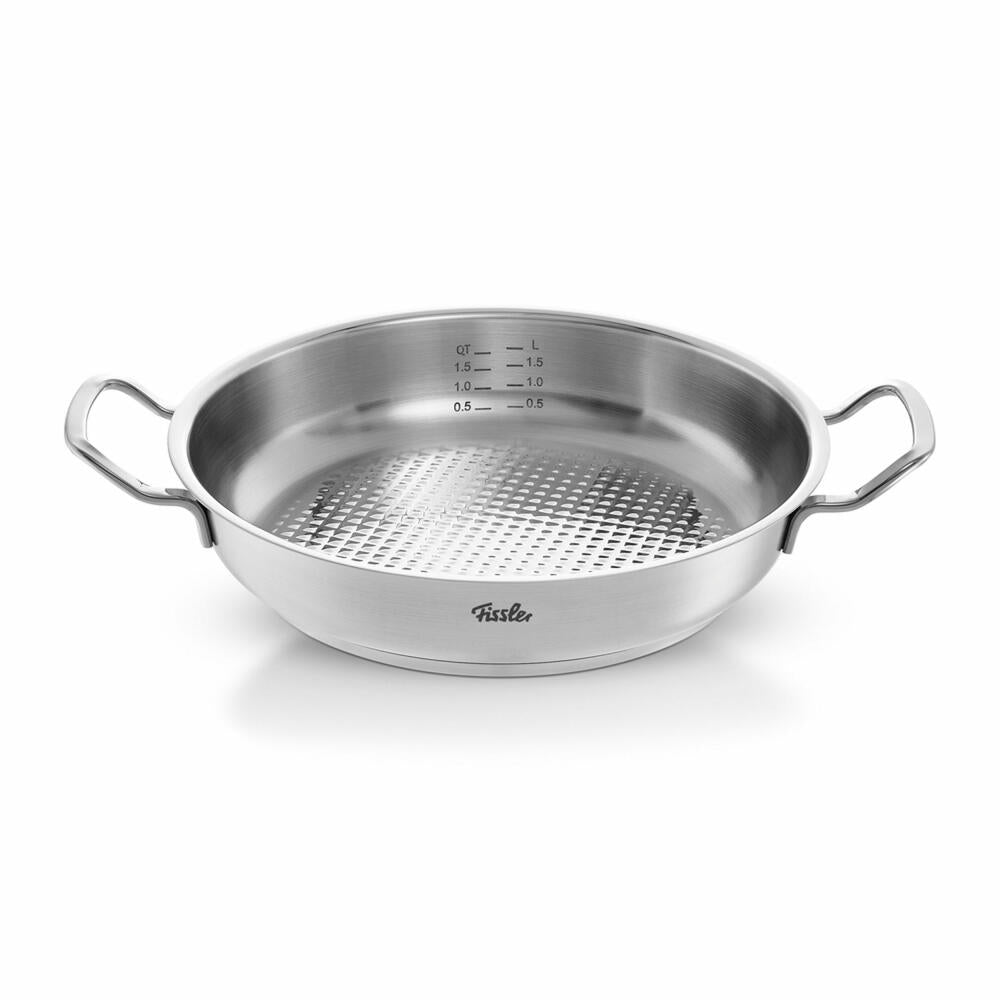 Fissler serving pan Original-Profi Collection II, pan, stainless steel 18/10, 28 cm, 084 388 28 100 0