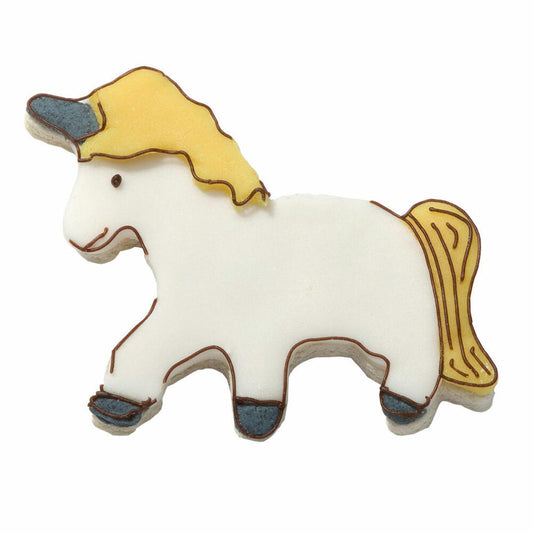 Birkmann cookie cutter unicorn, cookie cutter, cookie mold, biscuit, cookies, tinplate, 8.5 cm, 123090