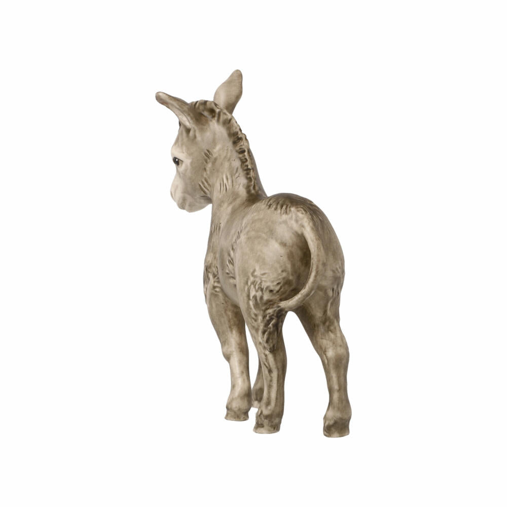 Goebel figurine donkey, nativity figure, decorative figure, stoneware, colored, 9.5 cm, 41661091