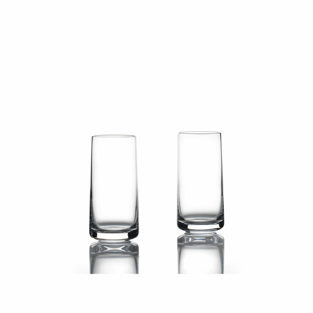 Zone Denmark Highball Rocks, set of 2, water glass, drinking glass, long drink glass, crystal glass, 410 ml, 332099