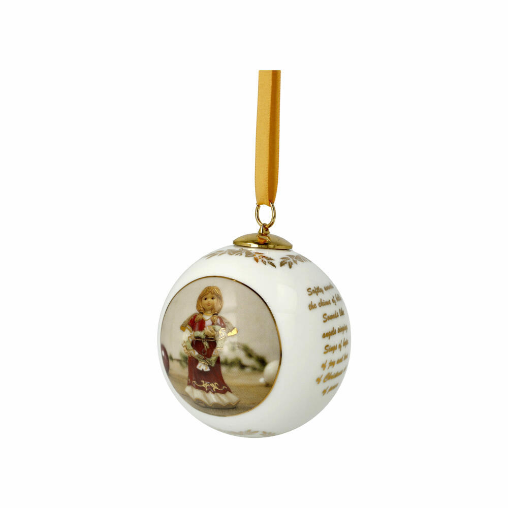 Goebel Annual Ball 2023, Christmas Tree Ball, Christmas Ball, Porcelain, 8 cm, 66501661