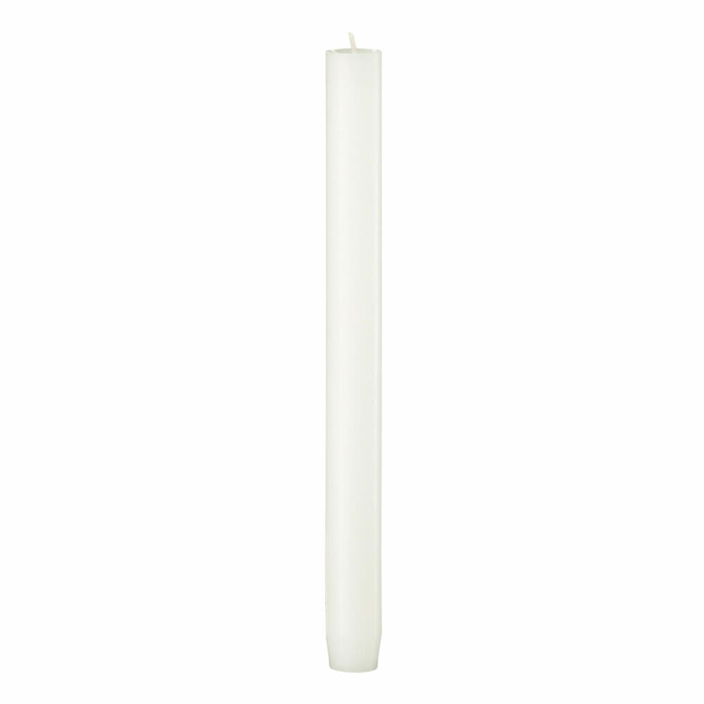 Engels Kerzen Original Stick Candle Cast, Stick Candle, Candlestick Candle, Table Candle, Paraffin, Ivory, Ø 2.2 cm, H 24 cm, 62002224009