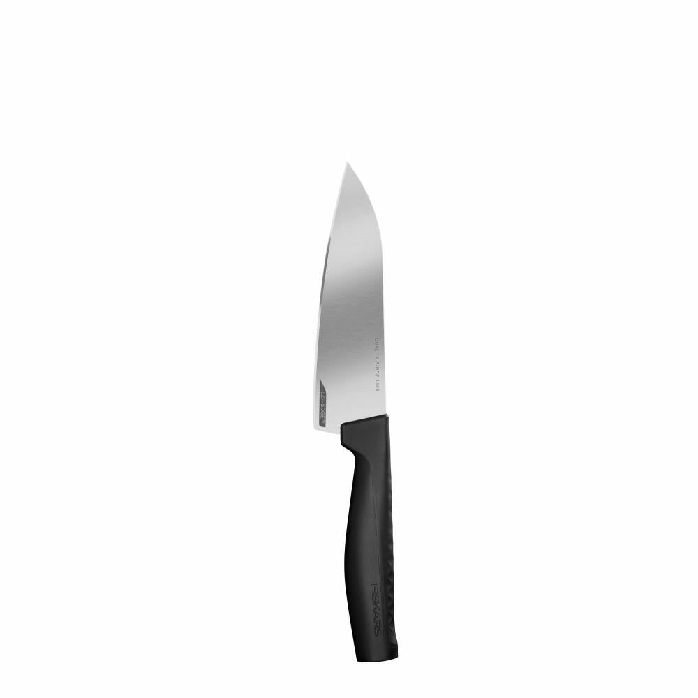 Fiskars Hard Edge Chef's Knife Small, Chef's Knife, Kitchen Knife, All-Purpose Knife, Steel, Blade Length 13.5 cm, 1051749