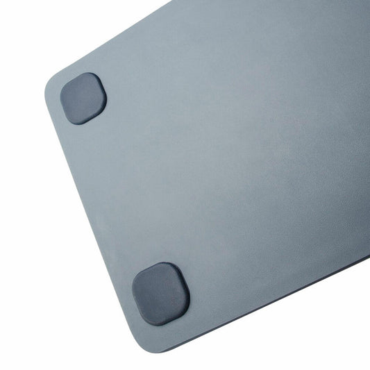 Fackelmann easyprepare Schneidbrett, Schneidebrett, Küchenhelfer, Kunststoff, Blau-Grau, 36 cm x 24 cm, 27925