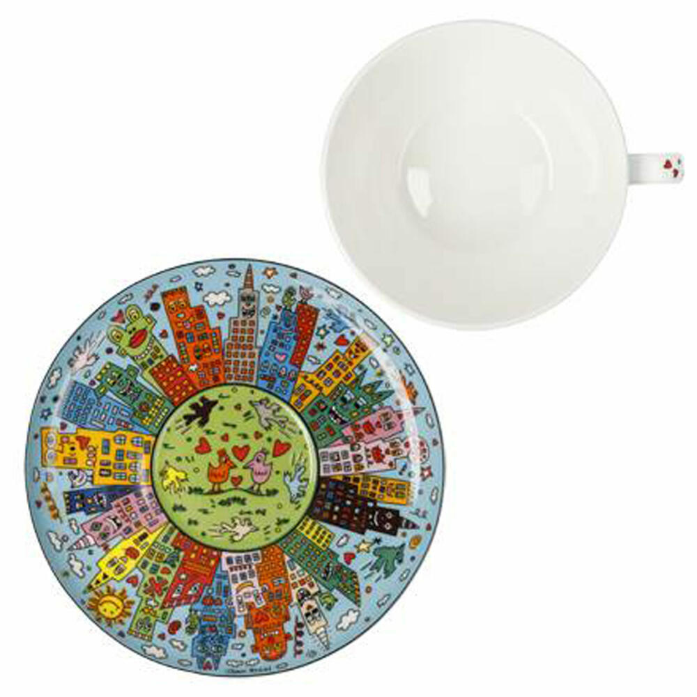 Goebel Milk Coffee Cup James Rizzi My New York City Day, Cup, Coffee Cup, Tea Cup, Fine Bone China, 26103321