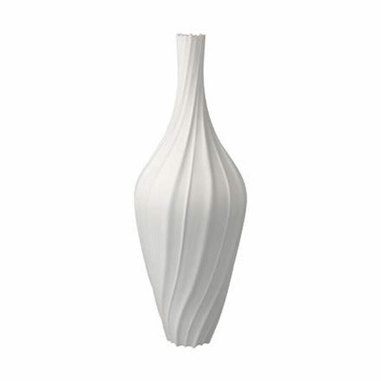 Goebel Vase Bahar, flower vase, decorative vase, bisque porcelain, bisque white, H 31 cm, 14005721