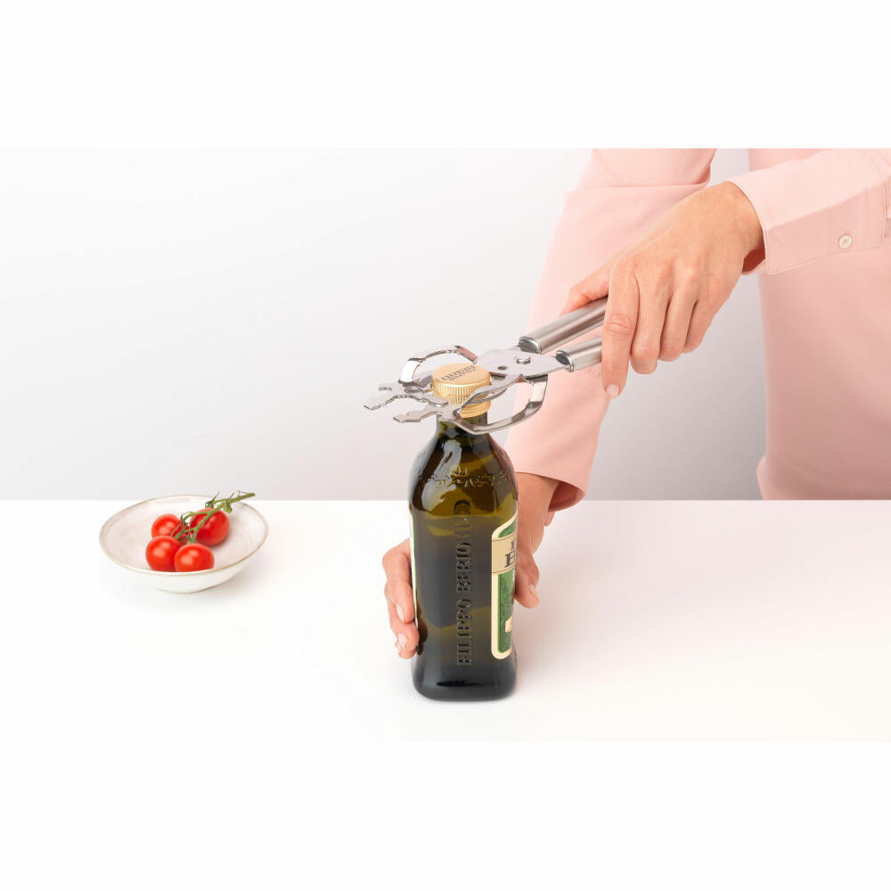 Brabantia All-Opener Profile, Cooking Utensil, Kitchen Aid, Steel, Matt Steel, 25.5 cm, 250767