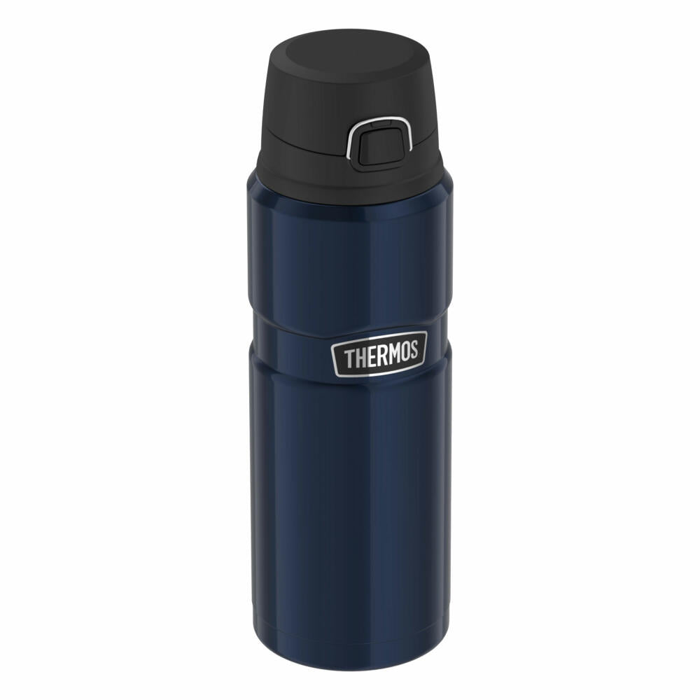 Thermos Isolierflasche Stainless King, Trinkflasche, Edelstahl, Midnight Blue Polished, 700 ml, 4010256070