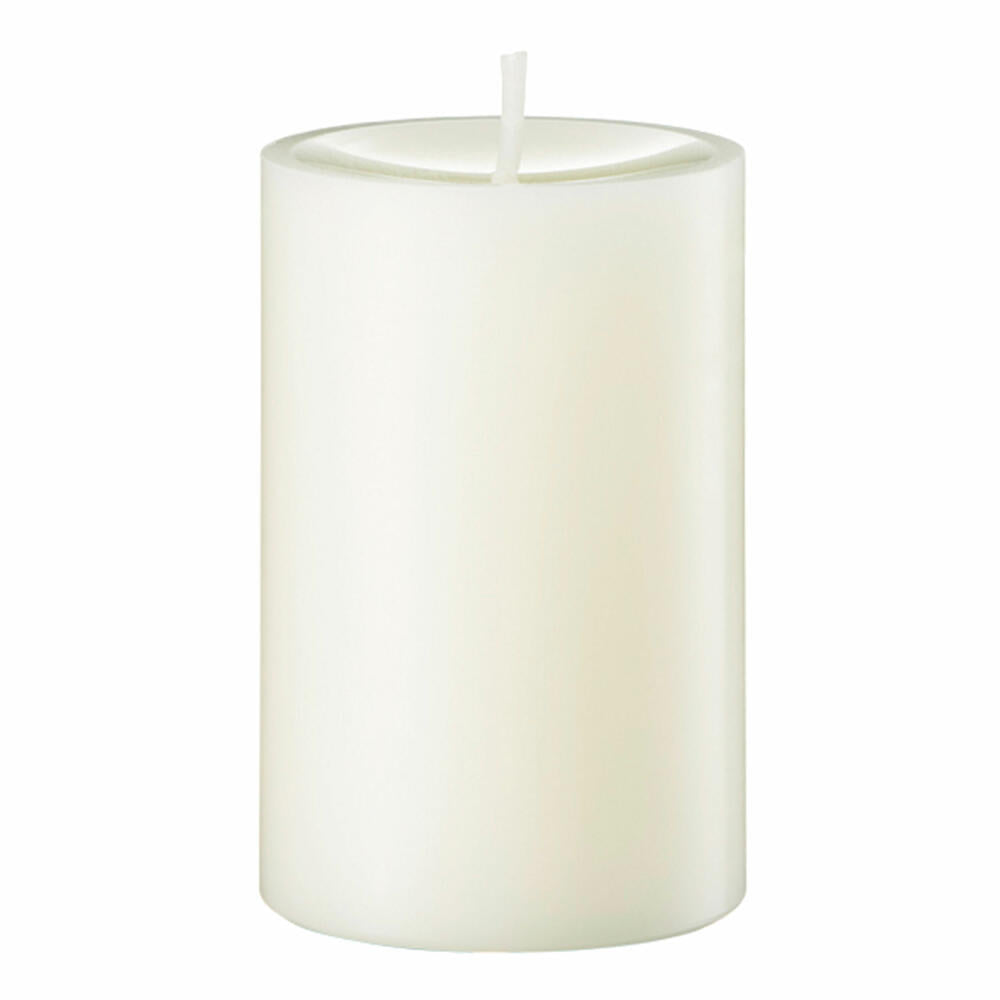 Engels Kerzen Original Stumpen Cast, pillar candle, stump candle, paraffin, ivory, Ø 8 cm, H 12 cm, 62008012009