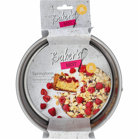 Birkmann Bakers Best Springform, Kuchenform, Backform, Kuchbackform, Karbonstahl, Ø 20 cm, 886025