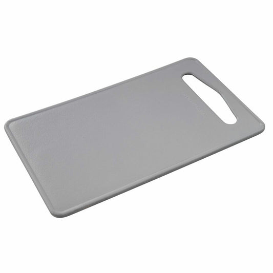 Fackelmann Eco dining board, breakfast board, cutting board, Green PE, grey, 24 x 14 cm, 33030