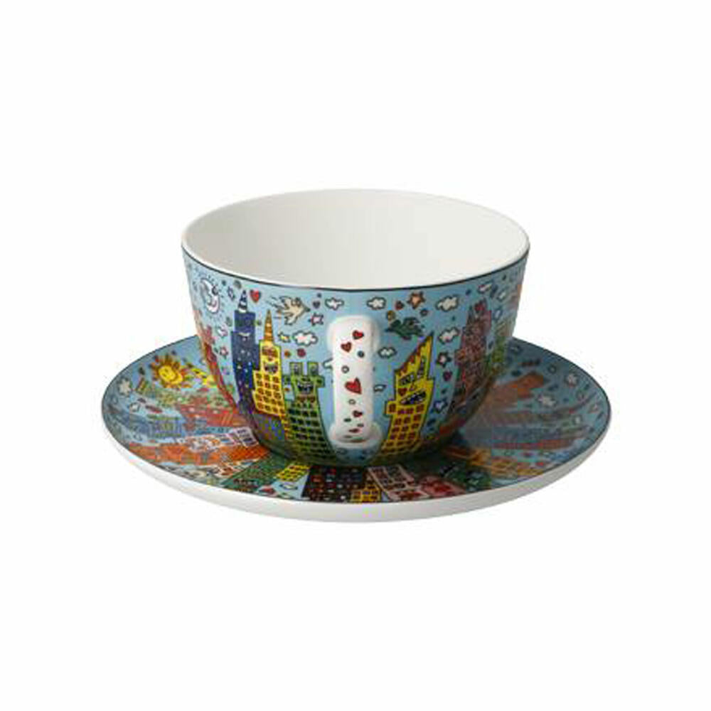 Goebel Milk Coffee Cup James Rizzi My New York City Day, Cup, Coffee Cup, Tea Cup, Fine Bone China, 26103321