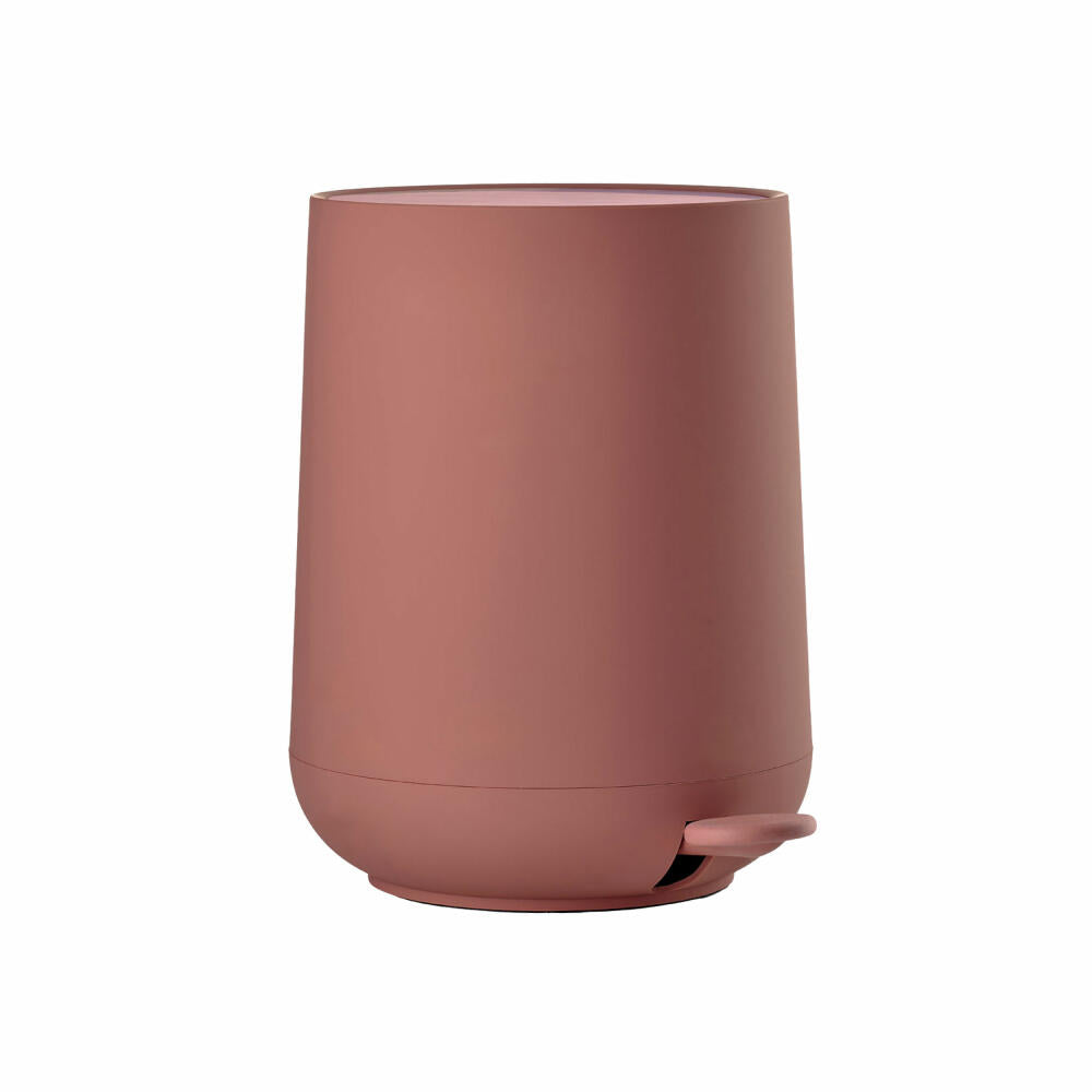 Zone Denmark Pedal Bin Nova Peach Red, Waste Bin, Trash can, ABS, Red, 5 L, 33299