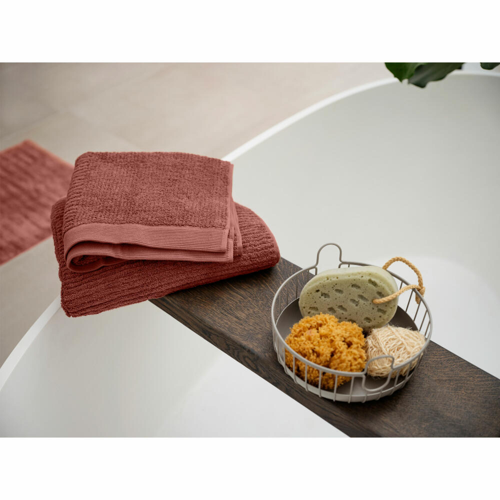 Zone Denmark towel Classic Peach Red, 100% cotton, red, 50 x 70 cm, 33424