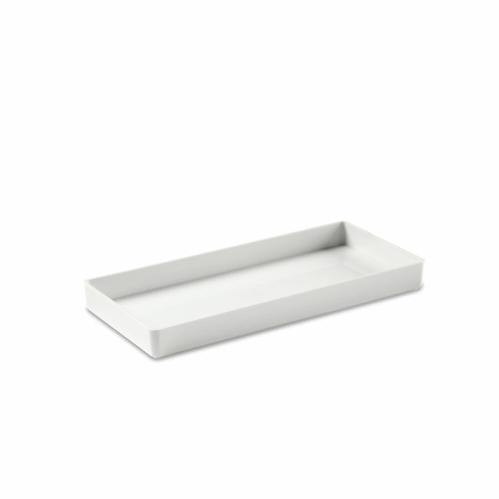 Authentics stacking box Kali S, storage box, ABS, white, 28.5 x 12 x 3 cm, 1300178