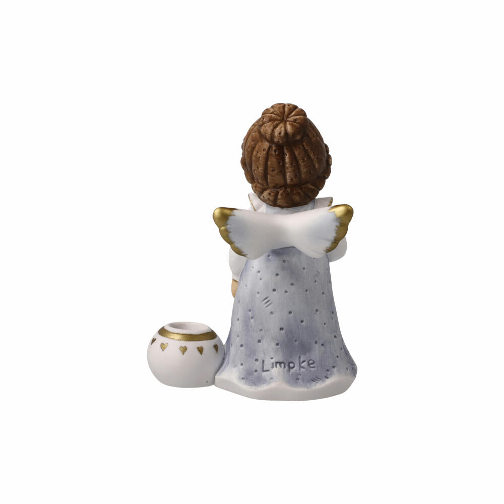 Goebel Candle Holder Angel - Herzallerliebst, Porcelain, Colorful, 10.5 cm, 11751041