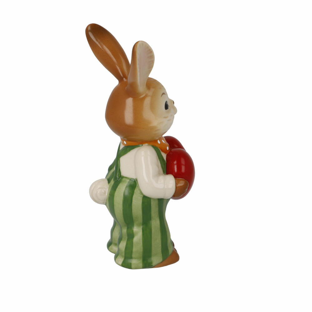 Goebel Figurine Rabbit - From the Heart!, Easter, Stoneware, Colorful, 12 cm, 66845821