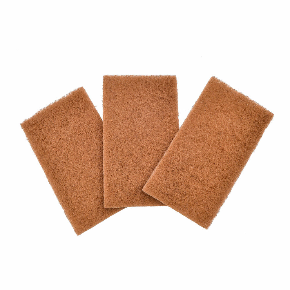 Full Circle Home scouring pad Neat Nut set of 3, dishwashing sponge made from walnut shells, FC13213