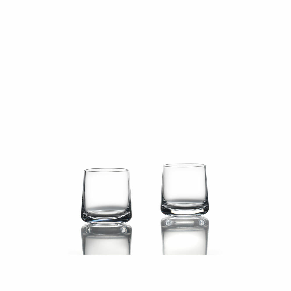 Zone Denmark Lowball Rocks, 2er Set, Wasserglas, Trinkglas, Cocktailglas, Whiskeyglas, Kristallglas, 220 ml, 332098