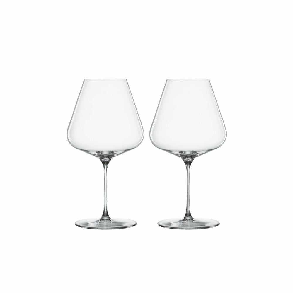 Spiegelau Burgundy Glass Set Definition 2-piece, wine glasses, crystal glass, 960 ml, 1350160