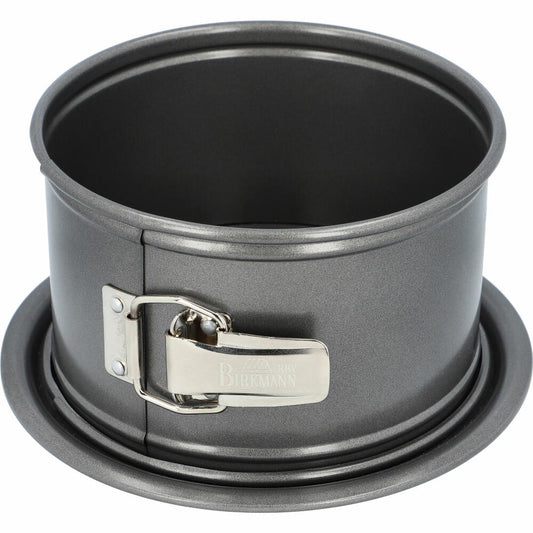 Birkmann Easy Baking Springform, Backform, Kuchenbackform, Kuchenform, Karbonstahl, Ø 16 cm, 881655