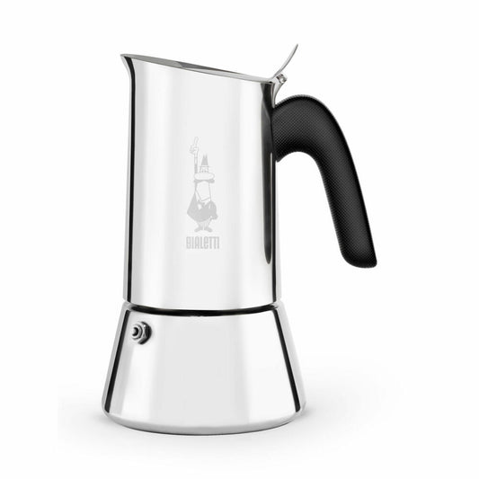 Bialetti Espresso Maker New Venus for 10 Cups, Espresso, Espresso Pot, Induction, Stainless Steel, Silver, 460 ml, 7256