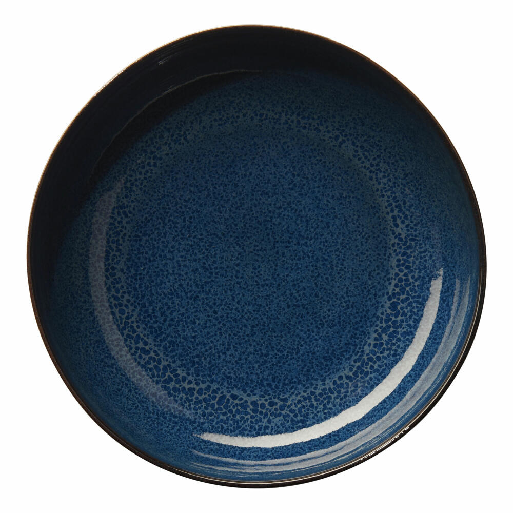 ASA Selection saisons Pastateller midnight blue, Speiseteller, Pastaschale, Schüssel, Steinzeug, Blau, D 21 cm, 27231119